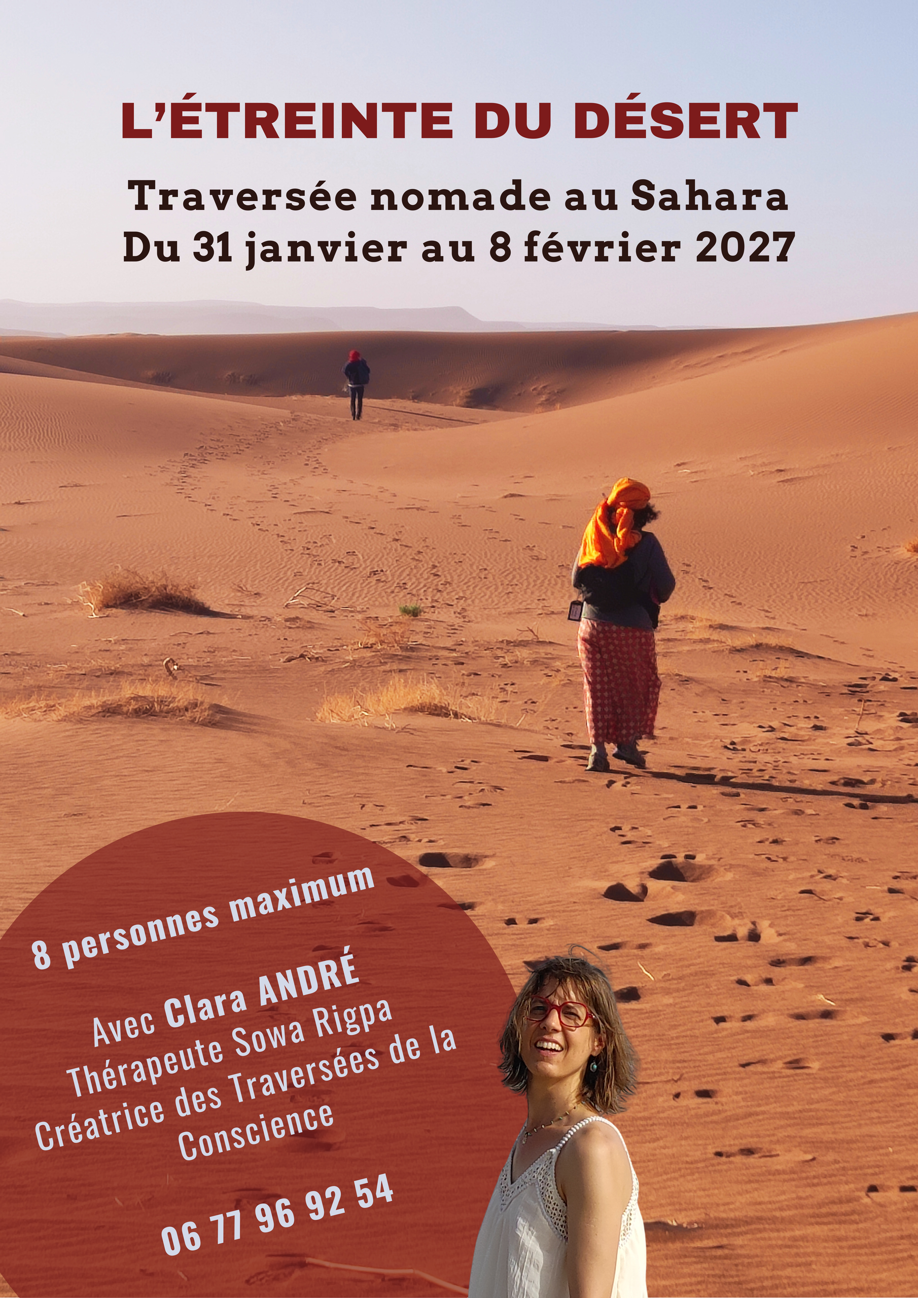 Traversée nomade au Sahara pour changer son regard sur la vie et sur le monde.